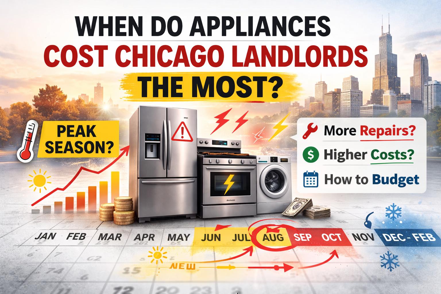 What Time of Year Do Appliances Cost Chicago Landlords the Most Money?